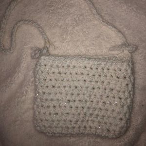 BRAND NEW Sparkle Crochet Bag